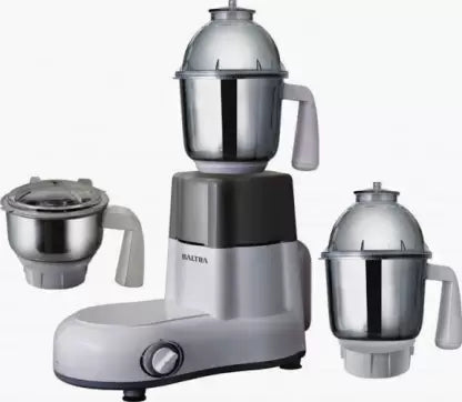 Baltra BMG-117 STRIKE 750 W Mixer Grinder (3 Jars, White) Baltra BMG-117 STRIKE 750 W Mixer Grinder (3 Jars, White)
